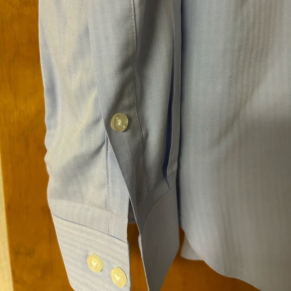 Michael Kors Medium Blue Dress Shirt - Picture 3 of 6